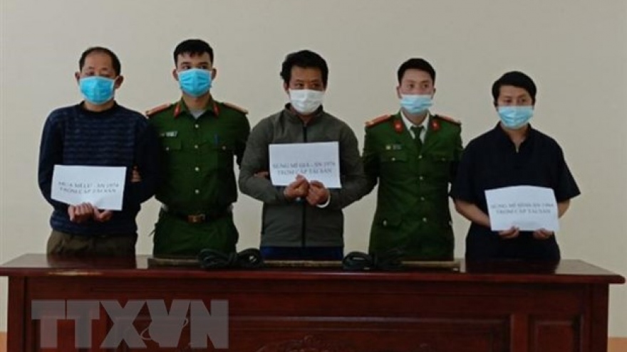 Trộm két sắt tại trụ sở UBND xã ở Hà Giang: Người báo án là 1 trong 3 nghi phạm