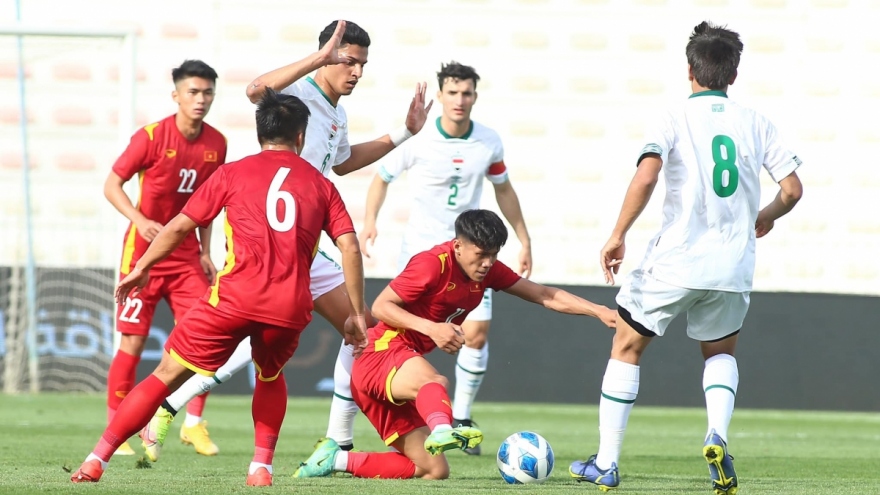 U23 Việt Nam đọ sức với U23 Uzbekistan ở Dubai Cup 2022