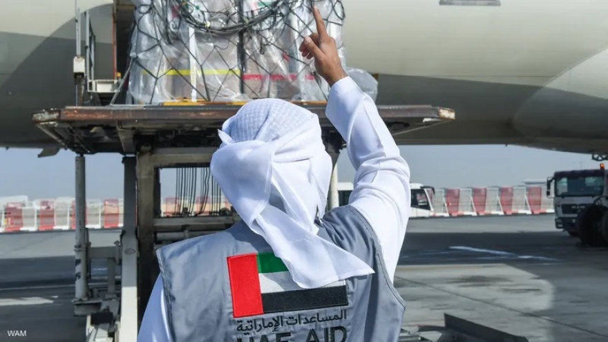 UAE gửi hàng cứu trợ khẩn cấp cho người dân Ukraine