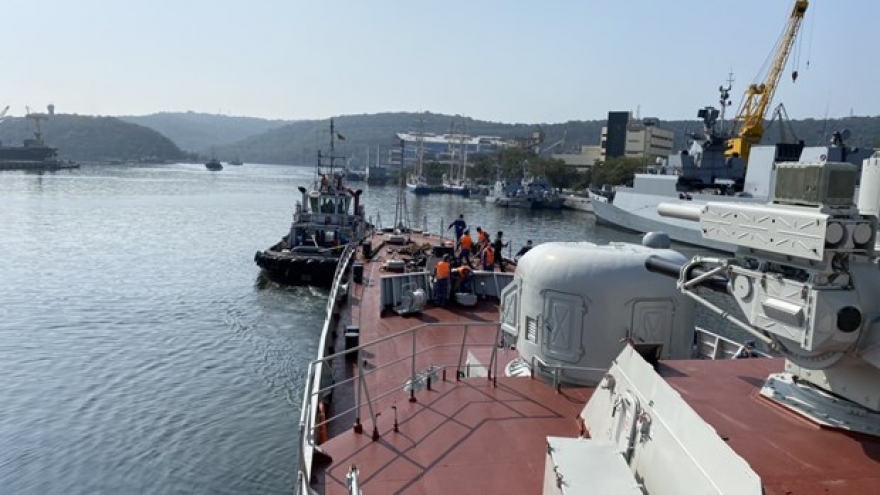 Vietnam’s frigate participates in MILAN 2022 sea phase