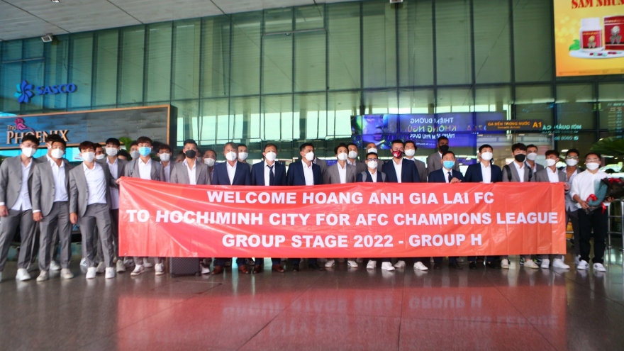 Dàn sao HAGL có mặt tại TP.HCM, thực hiện "bong bóng" trước ngày đá AFC Champions League