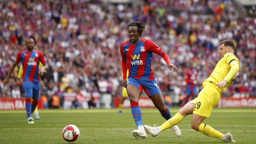 Đả bại "ngựa ô" Crystal Palace, Chelsea thẳng tiến chung kết trong mơ FA Cup gặp Liverpool