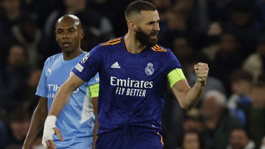 Benzema dẫn đầu cuộc đua Vua pha lưới Cúp C1 châu Âu 2021/2022