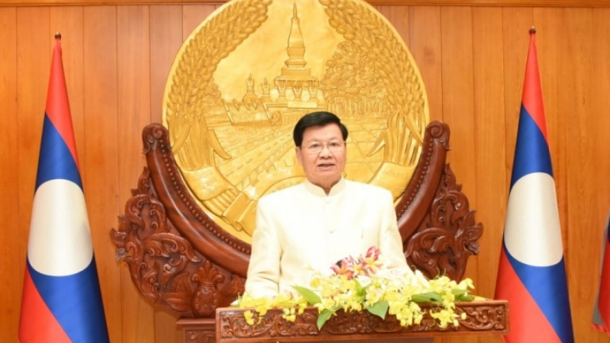 Tổng Bí thư, Chủ tịch nước Lào gửi thông điệp nhân dịp Tết cổ truyền Bounpeemai 