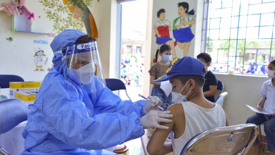  Điện Biên triển khai tiêm vaccine phòng Covid-19 cho trẻ từ 5 đến dưới 12 tuổi