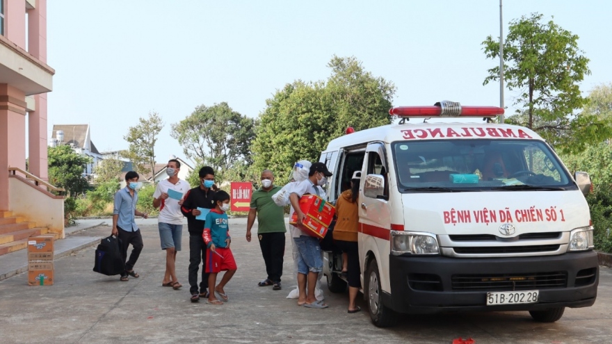 Dịch COVID-19 giảm, Đắk Lắk dừng hoạt động Bệnh viện dã chiến số 1