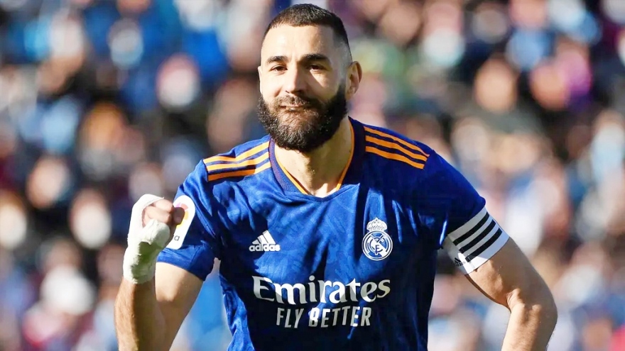 Benzema thiết lập cột mốc khủng nhất trong sự nghiệp chơi bóng đỉnh cao