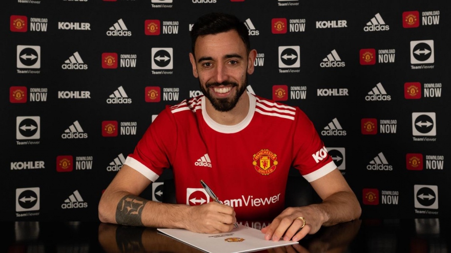 Bruno Fernandes nói lời gan ruột khi ký hợp đồng mới với MU