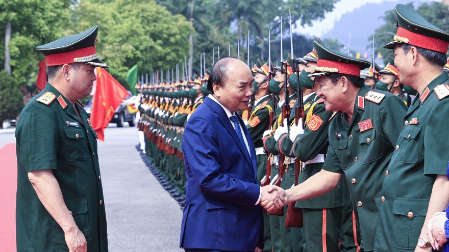 Chủ tịch nước mong muốn Quân khu 1 hoàn thành tốt nhiệm vụ, viết tiếp trang sử vàng