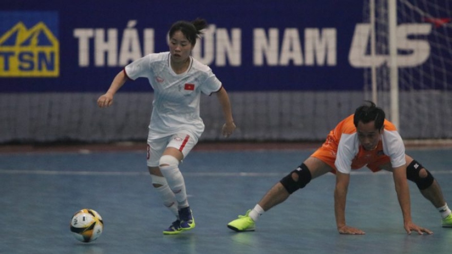 Quyết giành HCV SEA Games 31, ĐT Futsal nữ Việt Nam tập huấn ở địa điểm đặc biệt