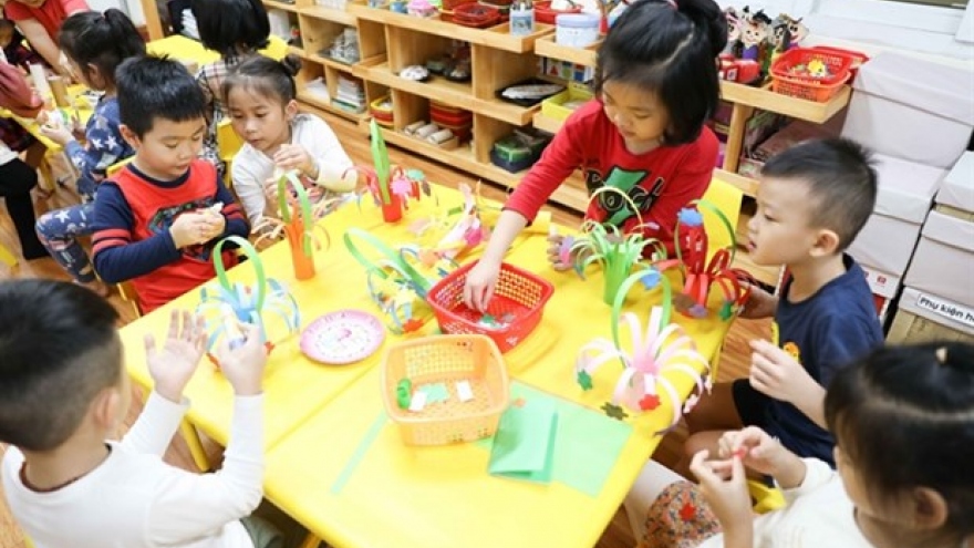 Hanoi's kindergarten pupils to return to school on April 13