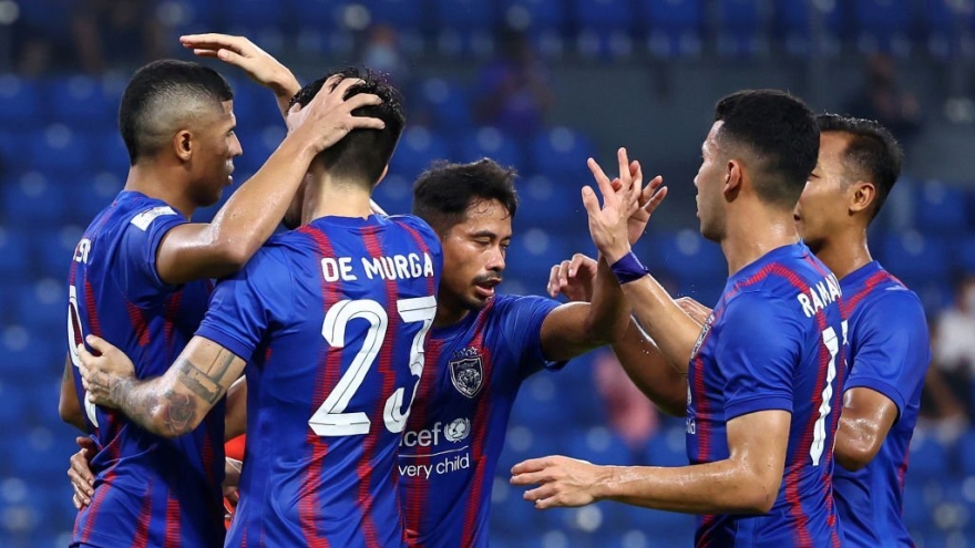 Johor loại Ulsan Hyundai, lần đầu vào vòng 1/8 AFC Champions League 