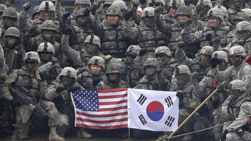 Mỹ và Hàn Quốc bắt đầu tập trận chung thường niên trong bối cảnh căng thẳng với Triều Tiên