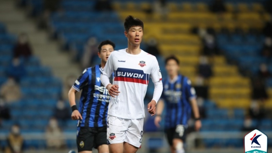 U20 Hàn Quốc dùng tiền đạo "khổng lồ" đấu U23 Việt Nam