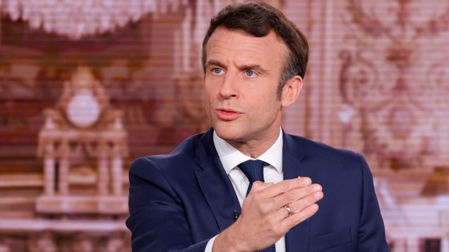 Tổng thống Pháp Macron bình luận về khả năng thăm Ukraine