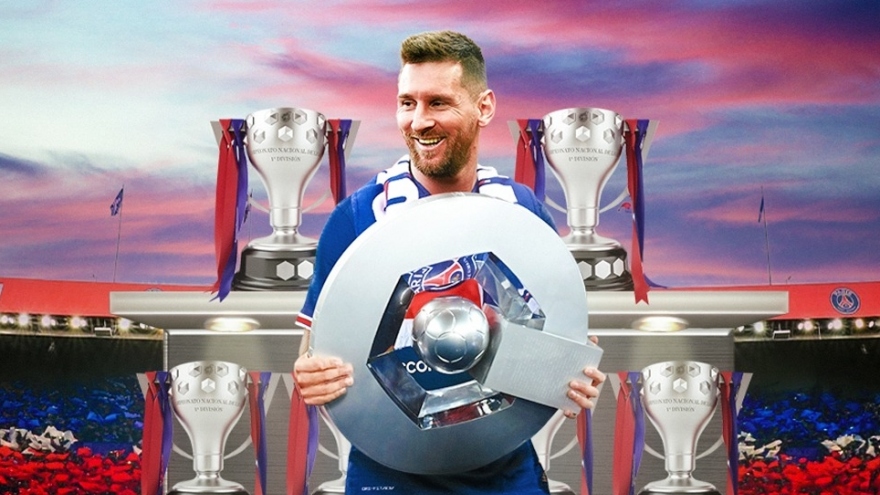 Biếm hoạ 24h: Lionel Messi "mở tài khoản" danh hiệu ở PSG