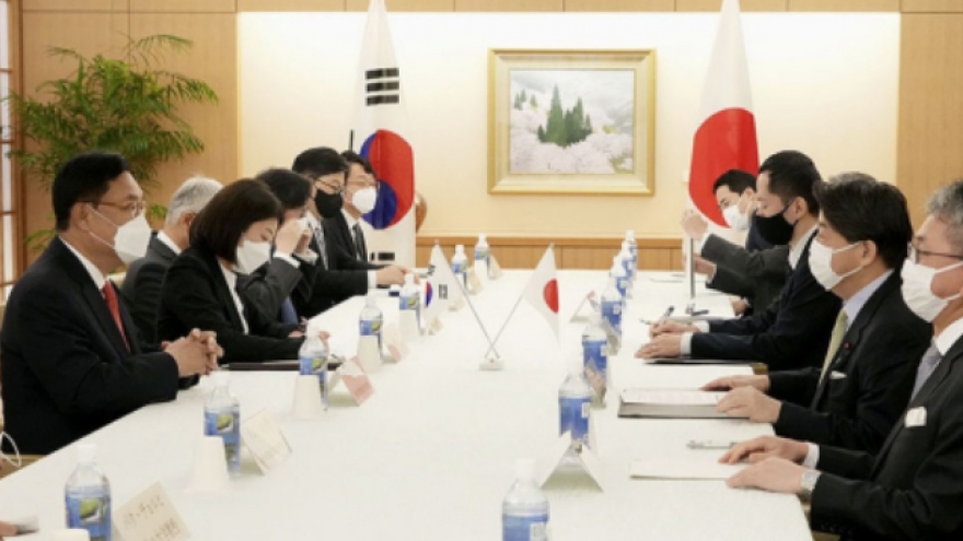 Nhật Bản - Hàn Quốc tăng cường cải thiện quan hệ 