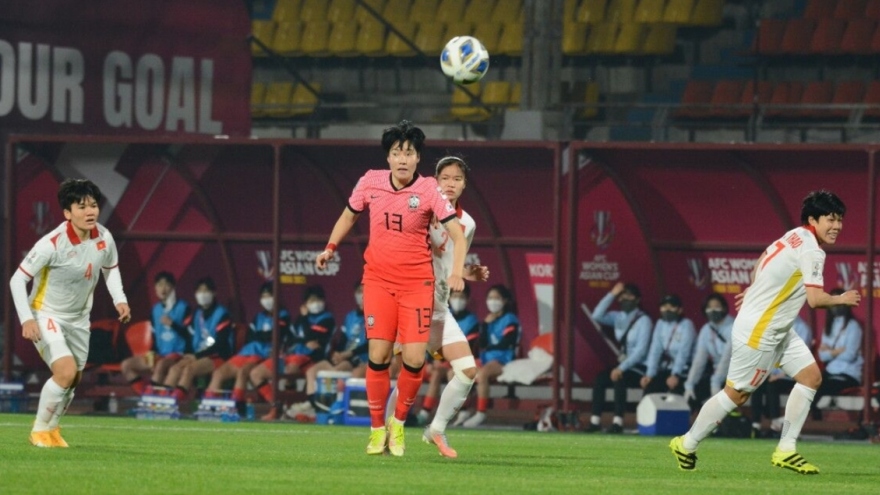 ĐT nữ Hàn Quốc - ĐT nữ Việt Nam: Bài "test" đầu tiên sau tấm vé World Cup 