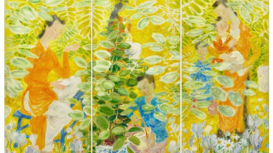 ‘Figures in a Garden’ auctioned for US$2.3 million in Hong Kong