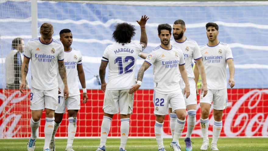 Đại thắng Espanyol, Real Madrid vô địch La Liga sớm 4 vòng đấu