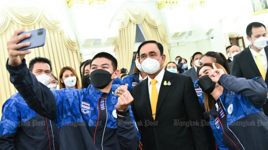 Thủ tướng Thái Lan gặp mặt đoàn thể thao trước khi xuất quân dự SEA Games 31