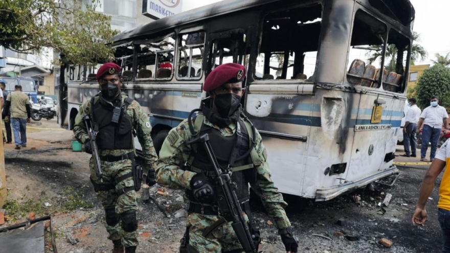 Sri Lanka ban bố giới nghiêm toàn quốc trong 2 ngày cuối tuần