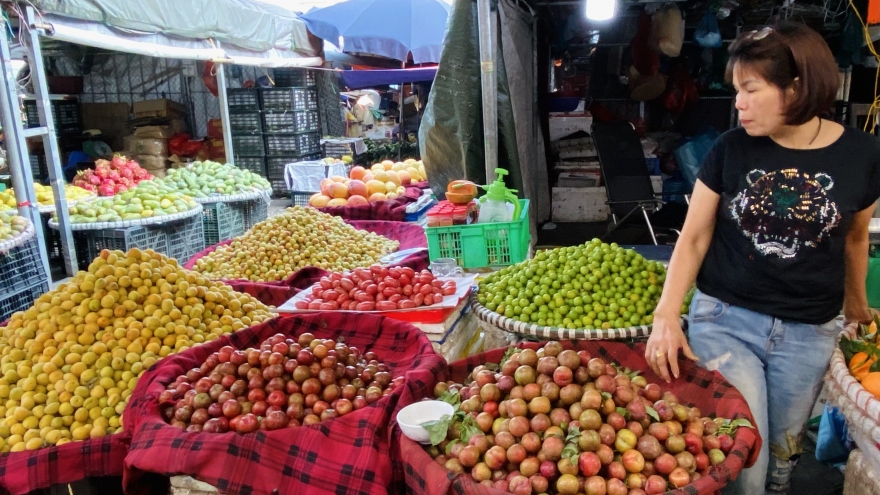 Mận hậu Sơn La đầu mùa giá "chát" vẫn hút người mua