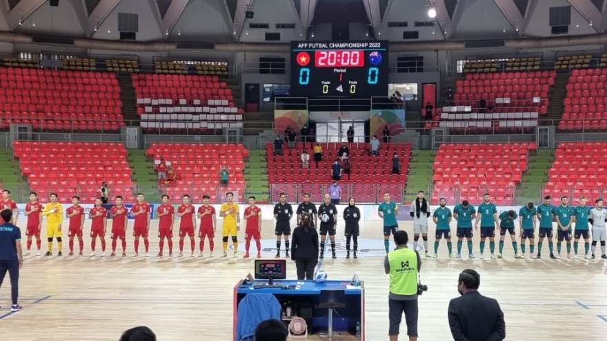 Vietnam advances to semi-finals of AFF Futsal Championship