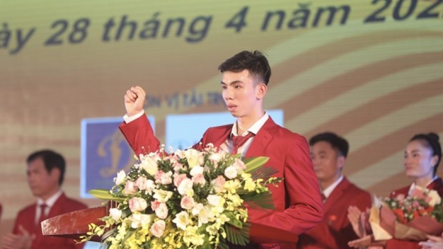 Vietnamese swimmers getting ready for SEA Games 31