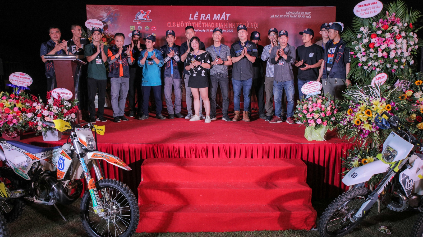 Chính thức thành lập CLB Mô tô thể thao địa hình Hà Nội  