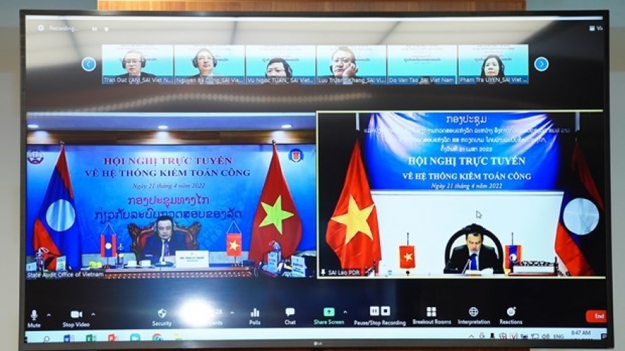 Vietnam, Laos step up cooperation in state audit