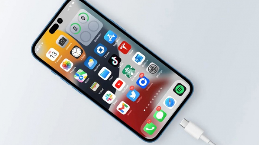 Bloomberg: Apple đang thử nghiệm iPhone với USB-C