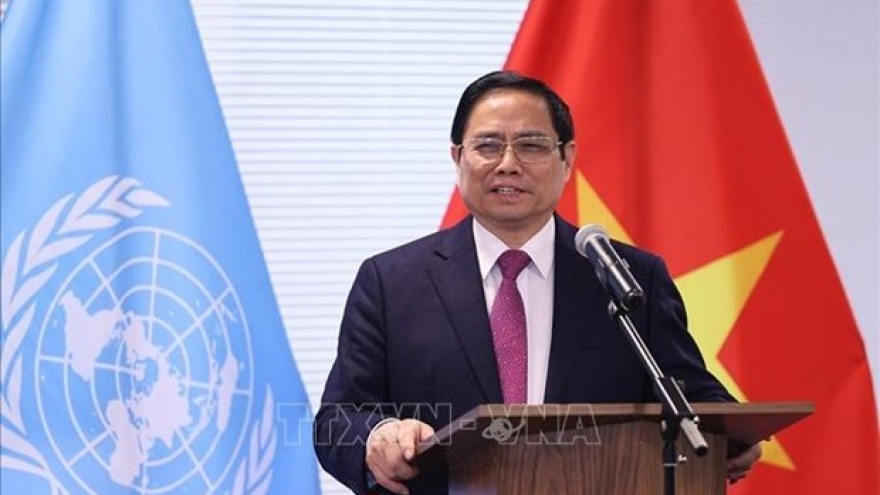 PM Chinh works with Permanent Delegation of Vietnam to UN