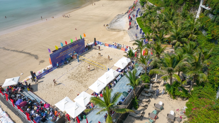 Giải bóng chuyền bãi biển nữ Hải Phòng mở rộng tranh cúp Flamingo lần thứ nhất