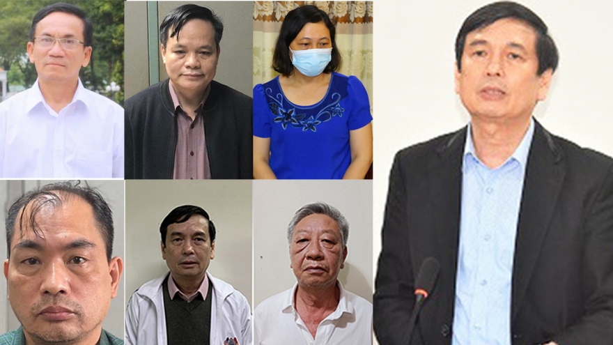 Điểm mặt lãnh đạo CDC vướng lao lý do liên quan Việt Á