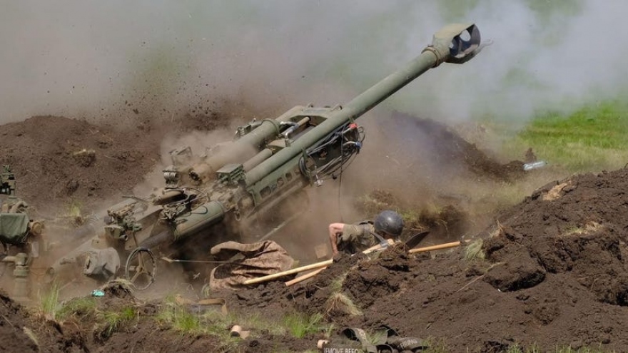 Nga tuyên bố phá hủy trung đội pháo M777 Mỹ cung cấp cho Ukraine