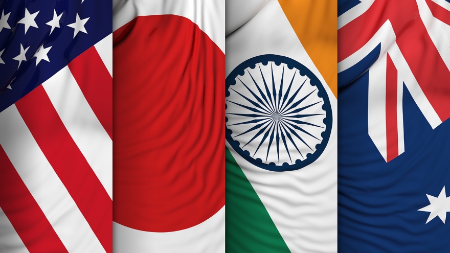 Bộ tứ Nhật, Mỹ, Australia, Ấn Độ (QUAD) cứng rắn với Trung Quốc 