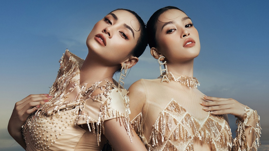 Tiểu Vy, Võ Hoàng Yến tái xuất sàn diễn cùng Hoa hậu Toàn cầu 2019