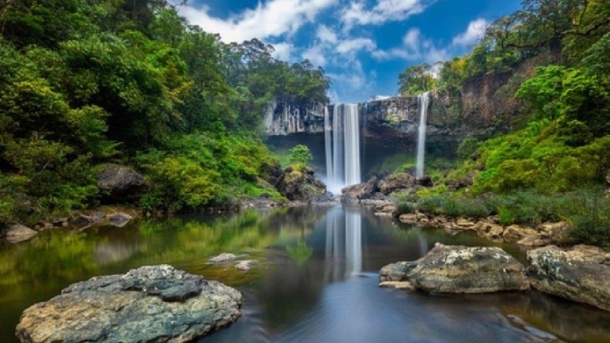 Admire K50 Waterfall - a magnificent beauty site in Gia Lai
