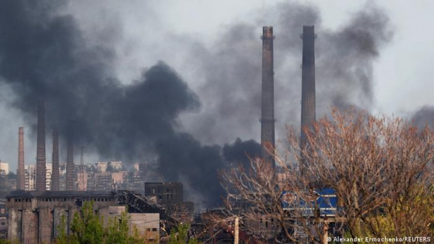 Ukraine nói lực lượng Nga đã vào được nhà máy Azovstal, giao tranh xảy ra ác liệt