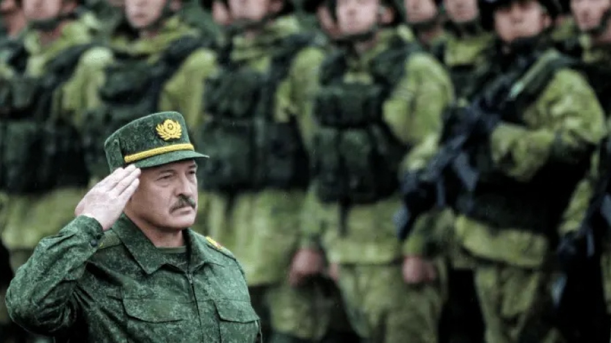 Belarus chuẩn bị tập trận quân sự gần biên giới Ukraine
