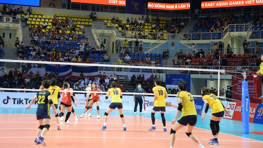 Thắng nhanh đội tuyển Việt Nam, Thái Lan đoạt huy chương vàng Bóng chuyền nữ