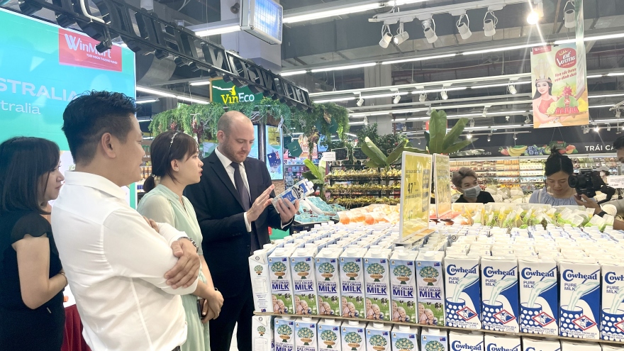 Lễ hội Hương vị Australia 2022 tại WinMart thu hút khách hàng