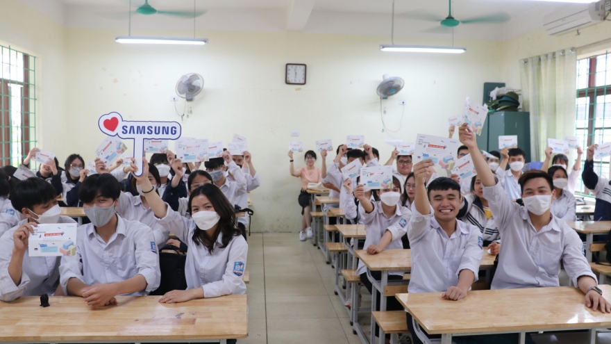 Samsung muốn học sinh được làm chủ công nghệ và sống có trách nhiệm