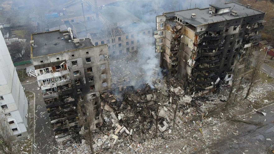 Nga cáo buộc Ukraine nã pháo khu dân cư Kherson khiến 2 dân thường thiệt mạng