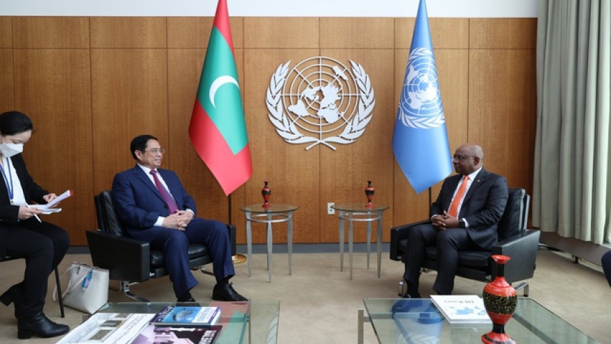 Thủ tướng gặp Phó Tổng Thư ký và Chủ tịch Đại Hội đồng Liên Hợp Quốc
