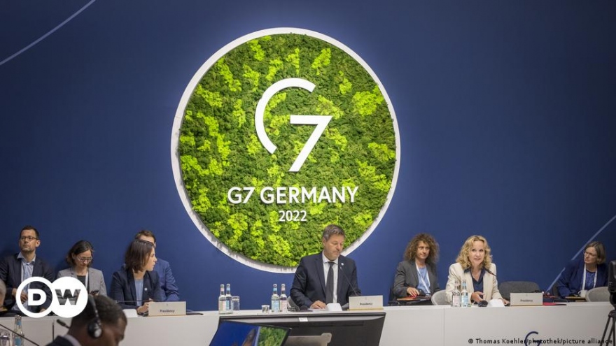 G7 nhất trí làm việc để dần loại bỏ năng lượng chạy bằng than