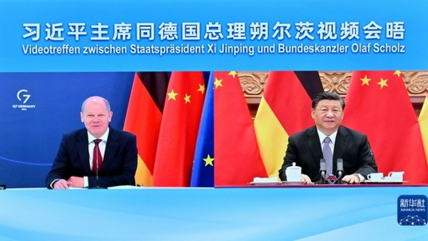 Lãnh đạo Trung Quốc và Đức bàn về khủng hoảng Ukraine