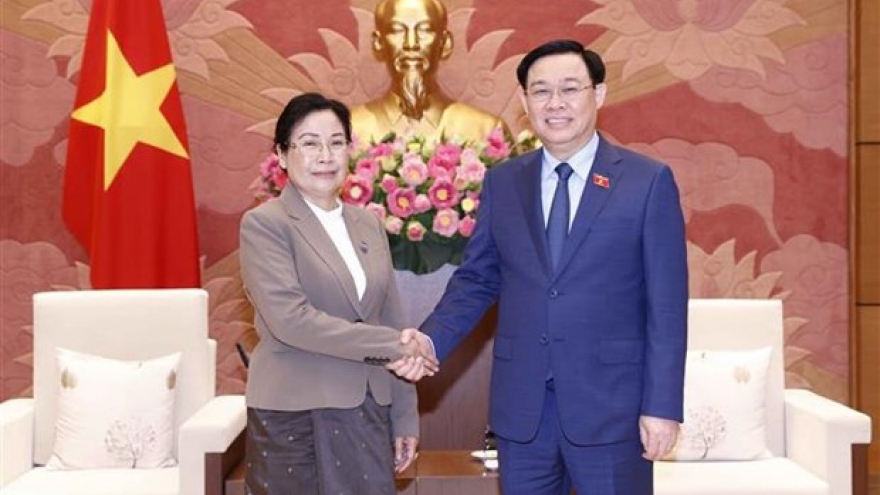 NA leader hopes for stronger ties between Vietnamese, Lao court systems