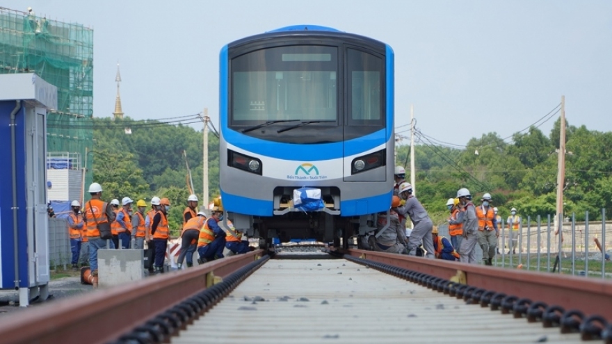 Người dân TP.HCM có thể nhìn thấy tàu metro chạy trên tuyến từ cuối năm nay